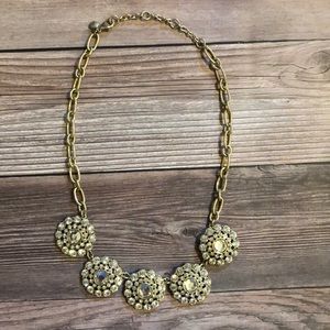 J.Crew statement circle necklace